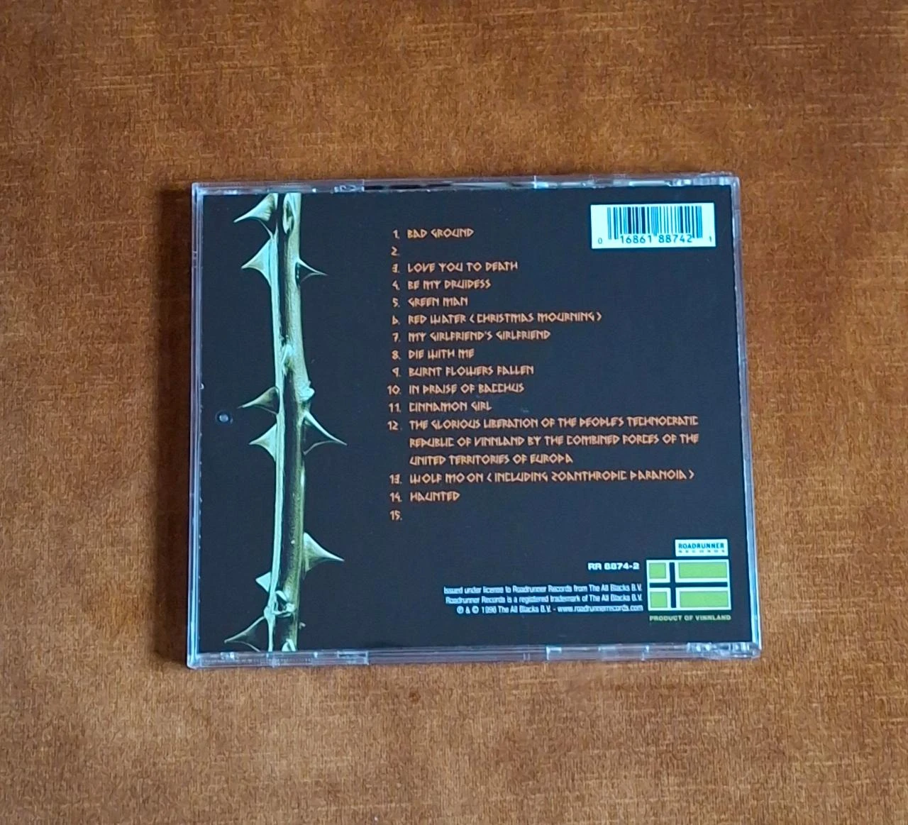 cd Type O Negative – October Rust (Near Mint) – photo 3